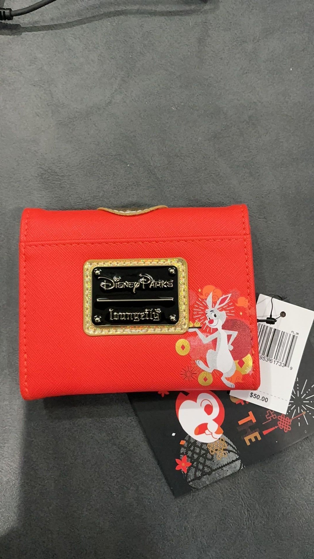 Rabbit lunar New year wallet NWT