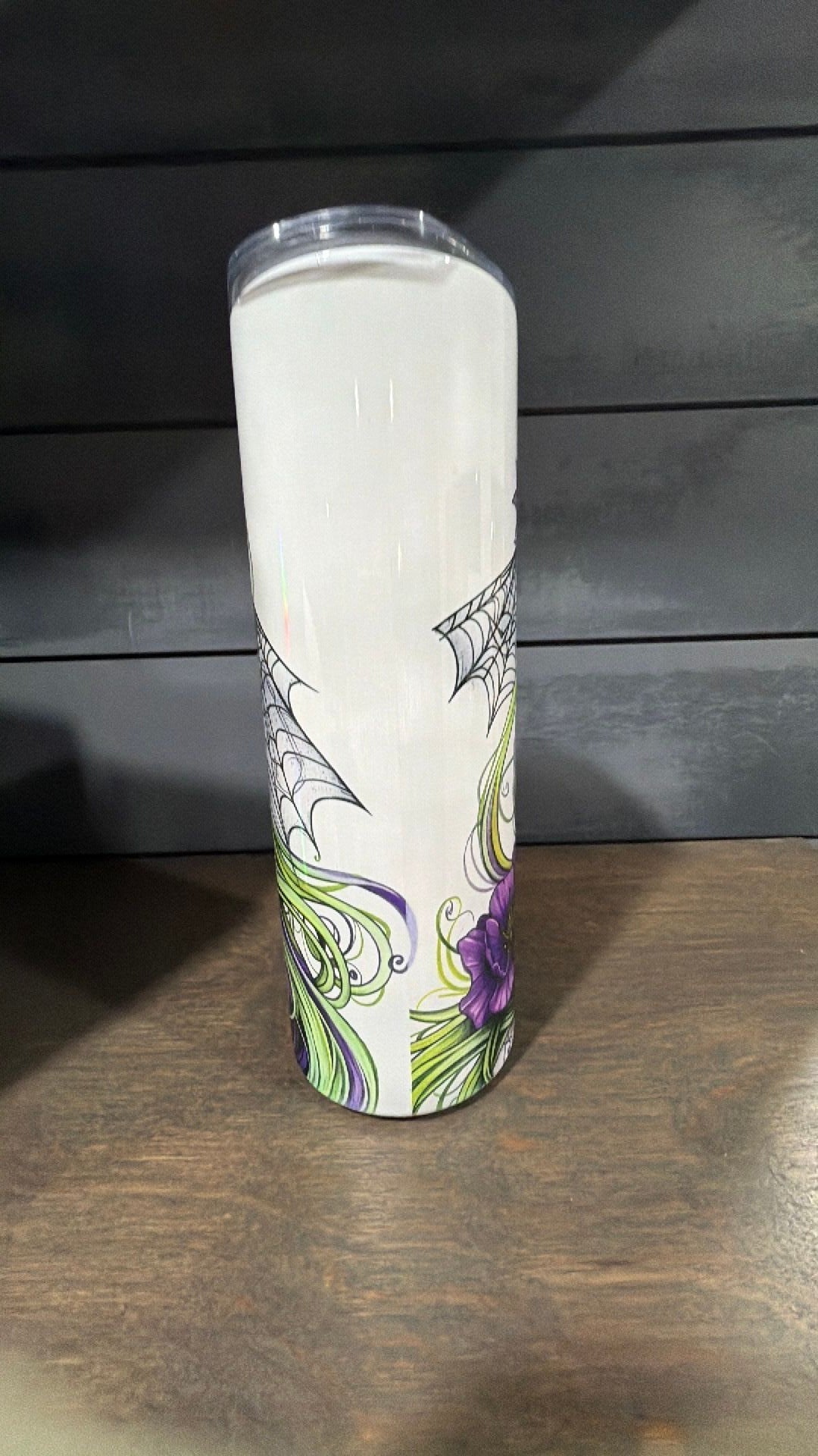 Sugar skull tumbler