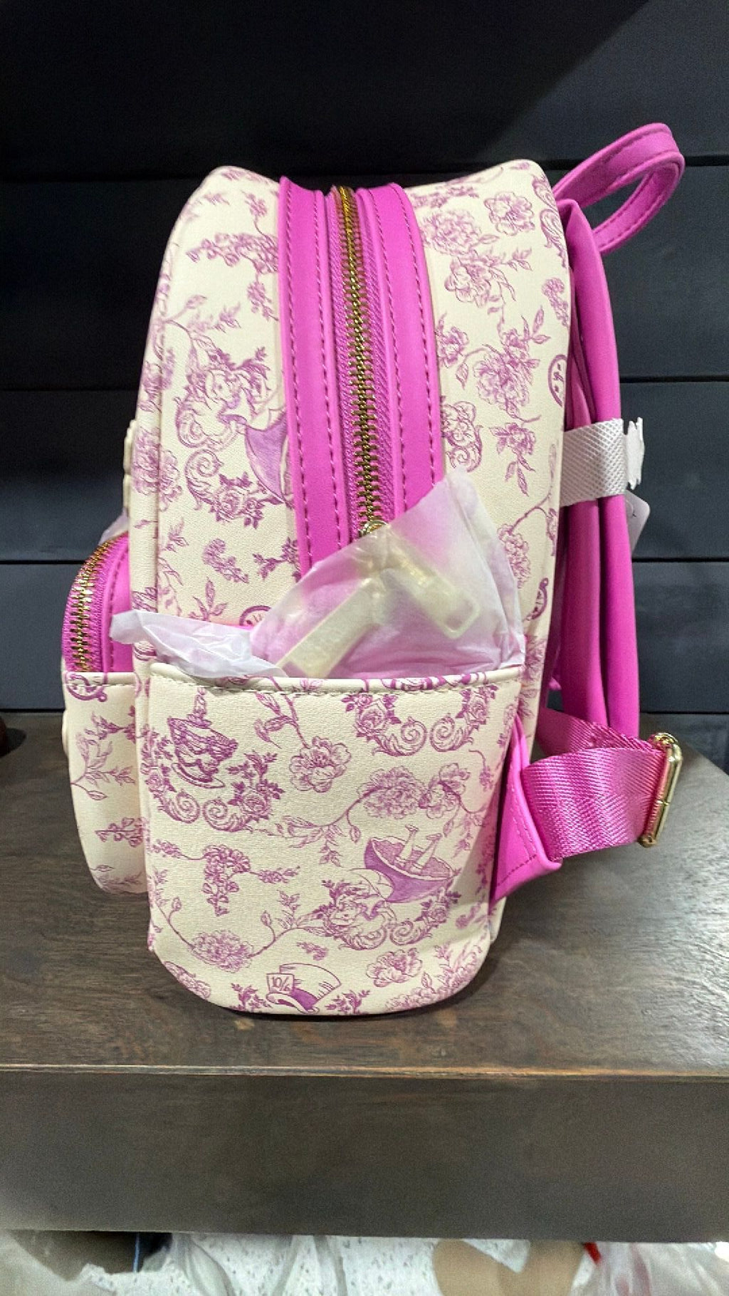 Cheshire Cat backpack NWT