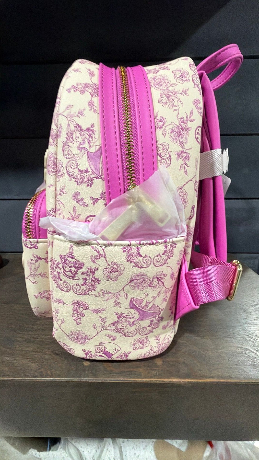 Cheshire Cat backpack NWT