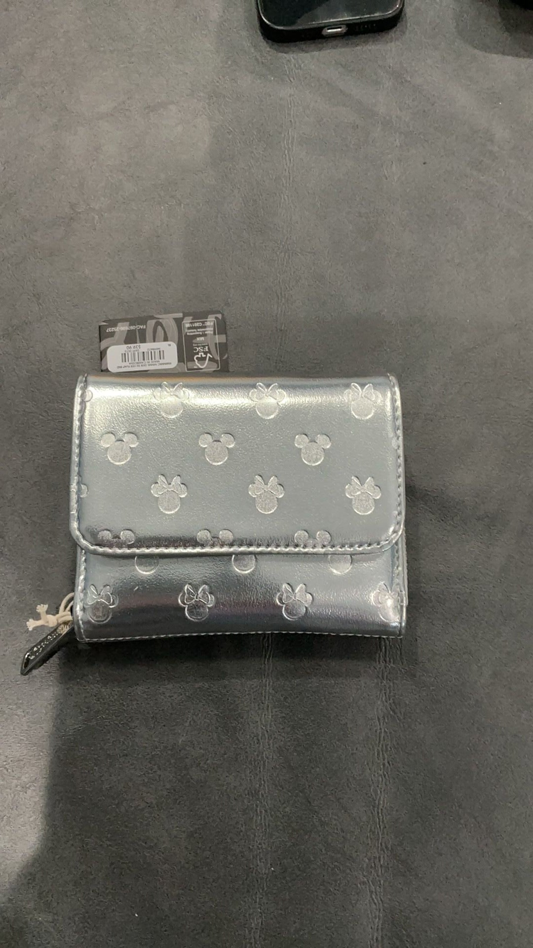 Minnie & Mickey Mouse wallet NWT