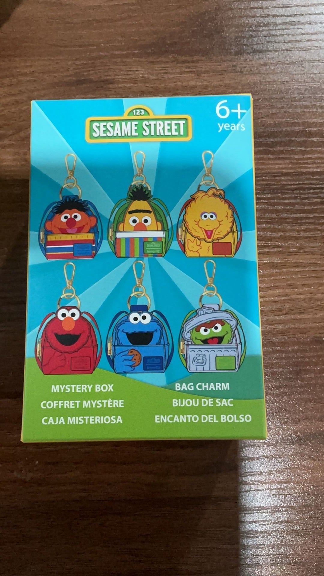 Sesame Street bag charm NIB