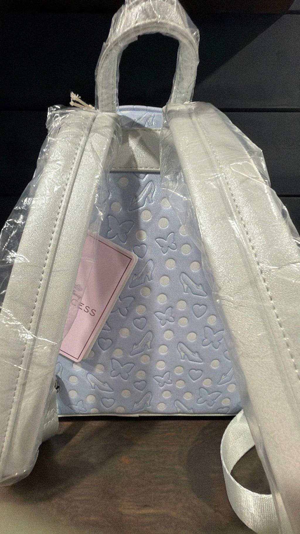 Cinderella backpack NWT