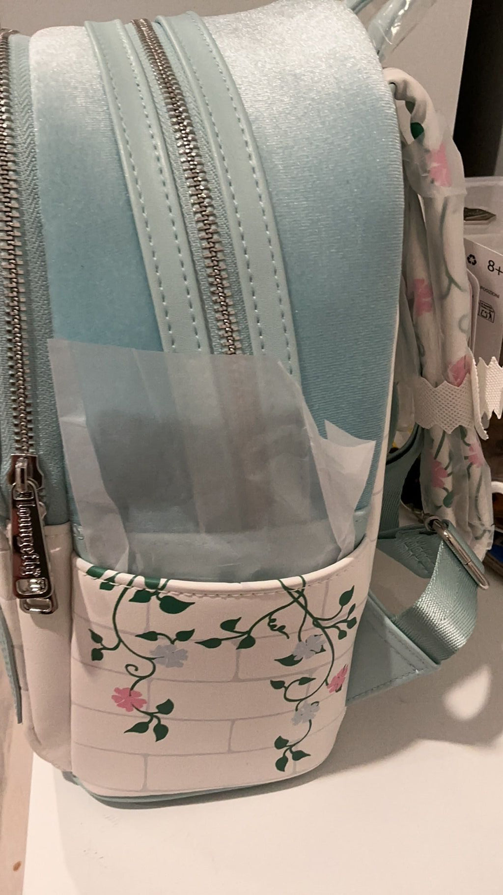 Cinderella and prince backpack NWT