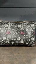 Paris inspired makeup bag NWT