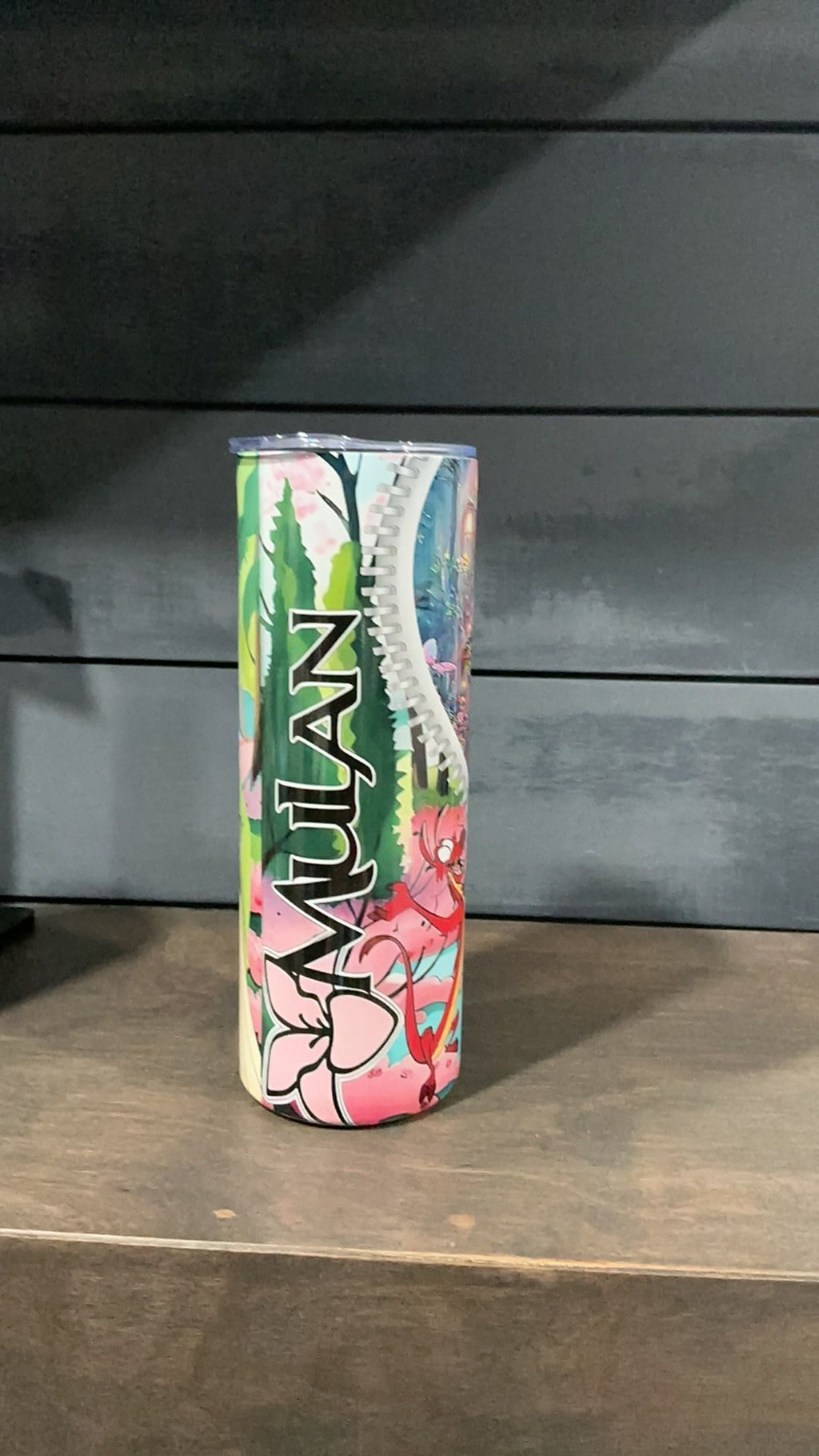 Mulan inspired tumbler