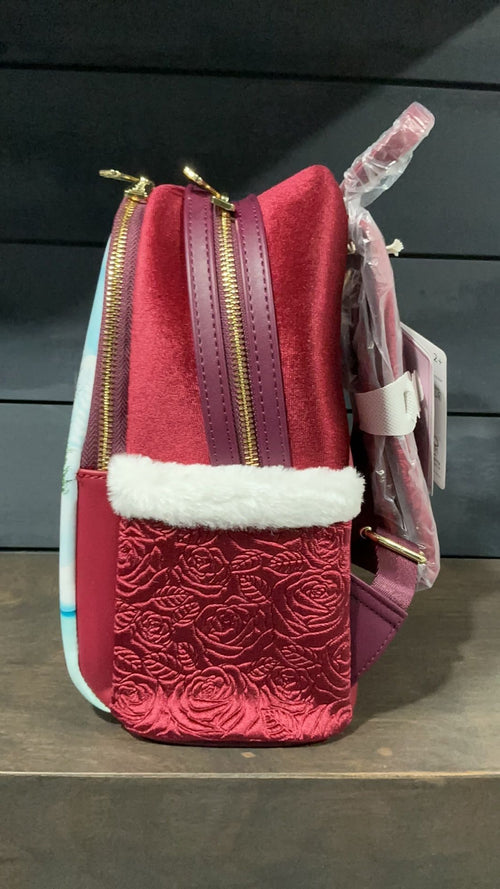 Belle Christmas backpack NWT