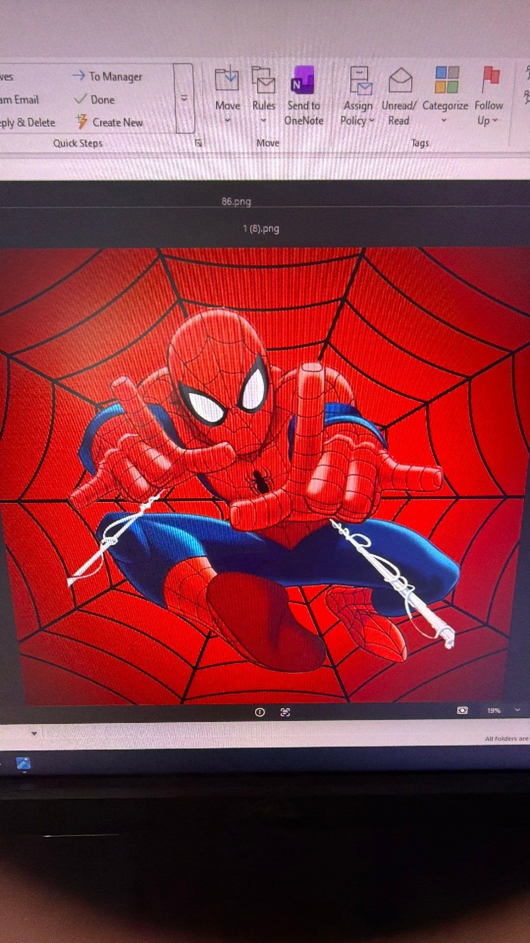 Spider-Man inspired tumbler