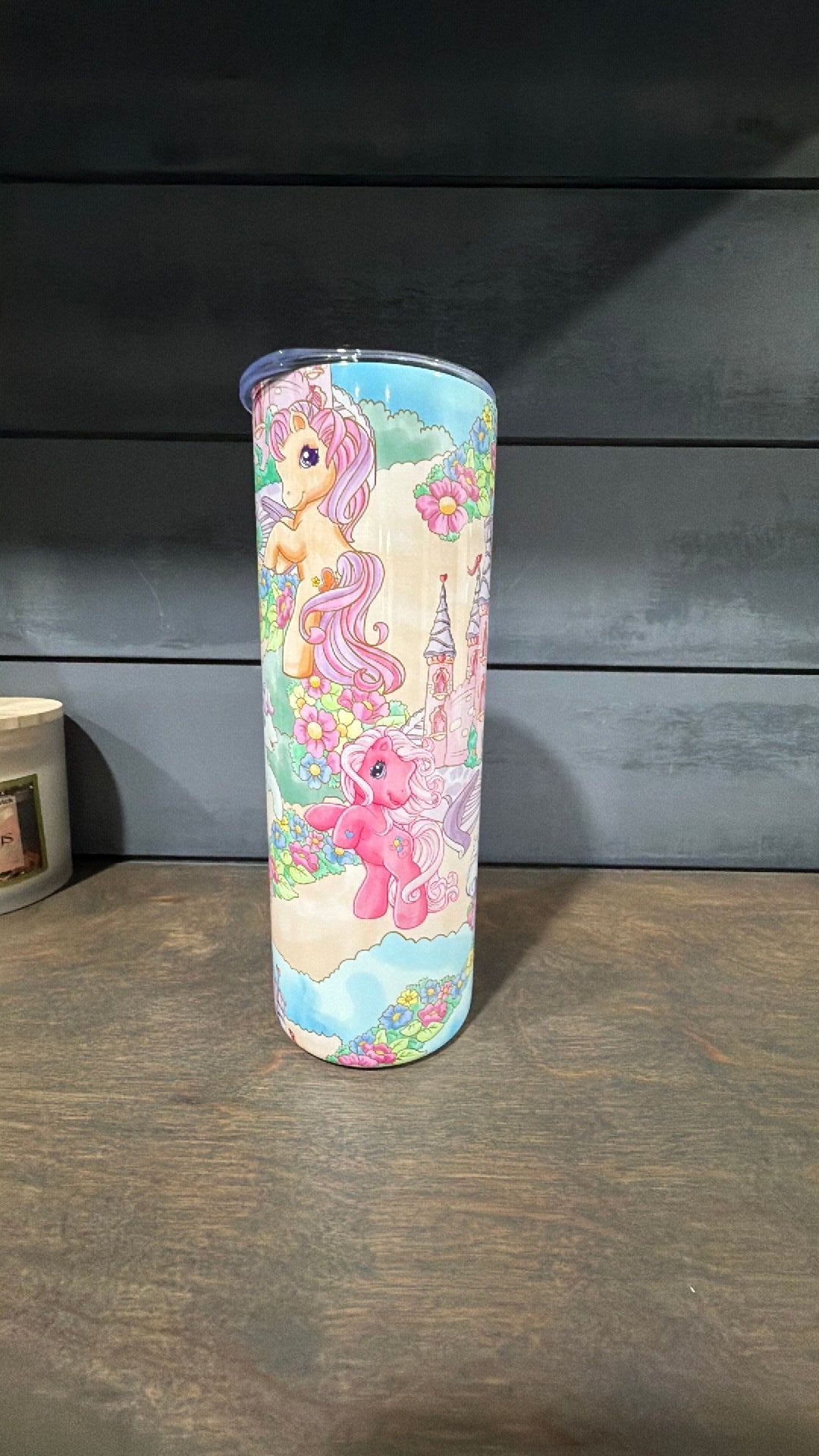 My little pony inspired tumbler