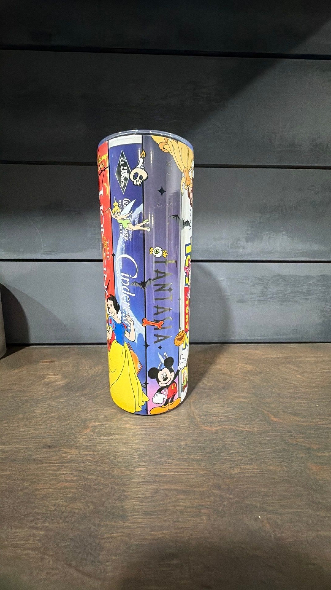 Disney books inspired tumbler