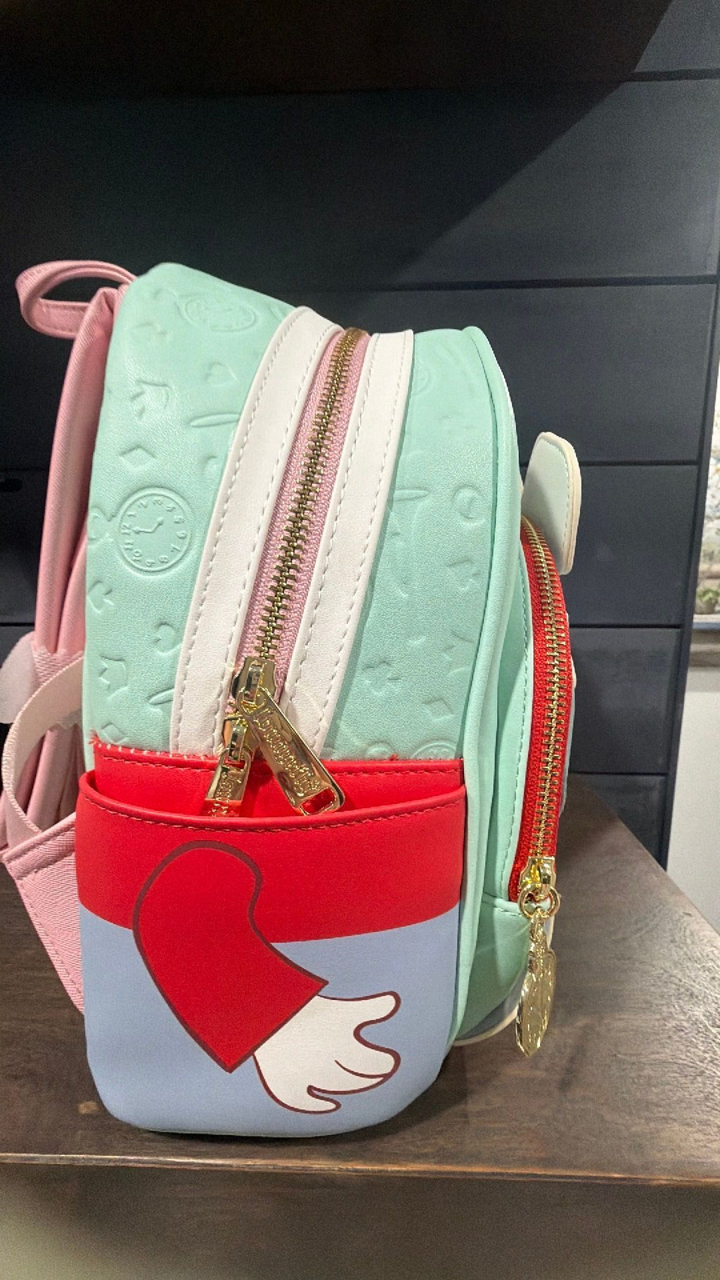 Alice in wonderland backpack NWT