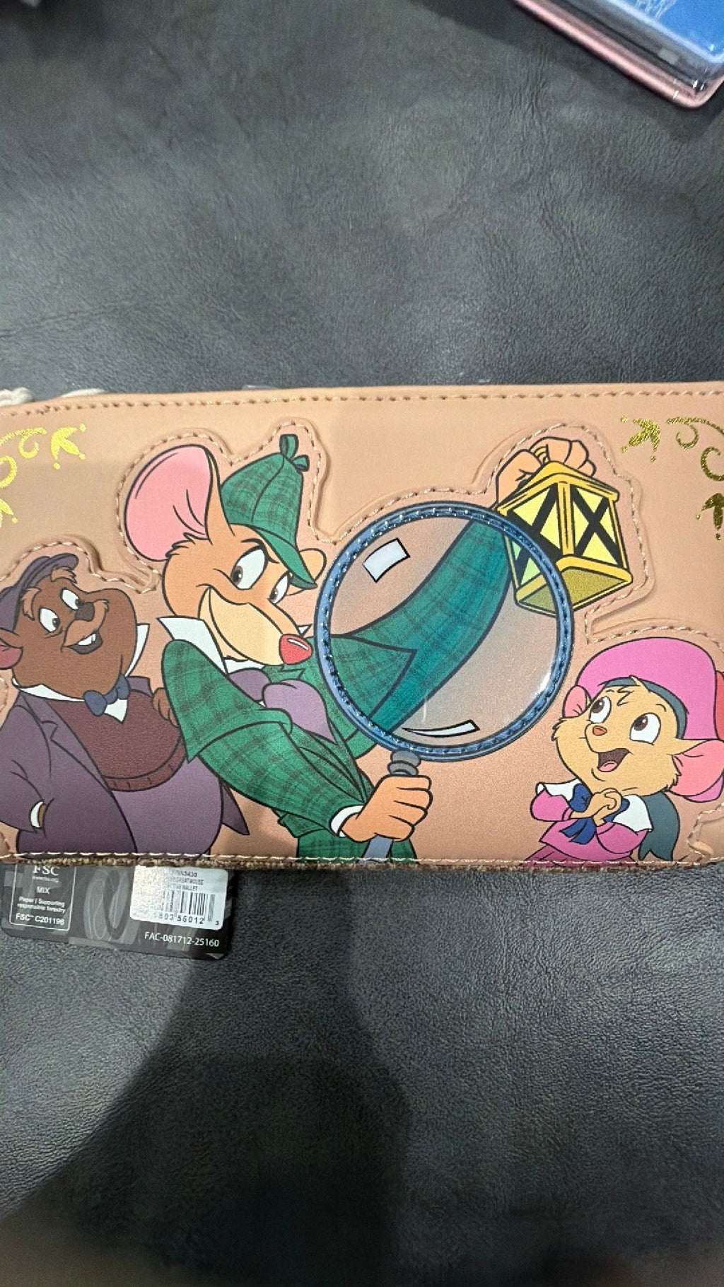 Loungefly The Great Mouse Detective Flap Wallet - Disney