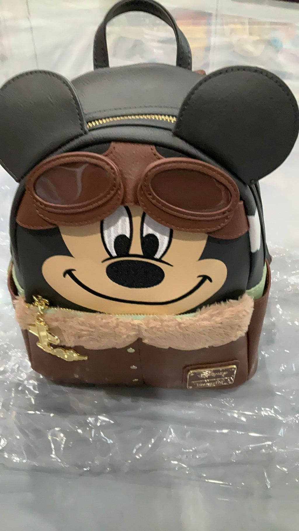 Mickey Mouse Aviator backpack NWT