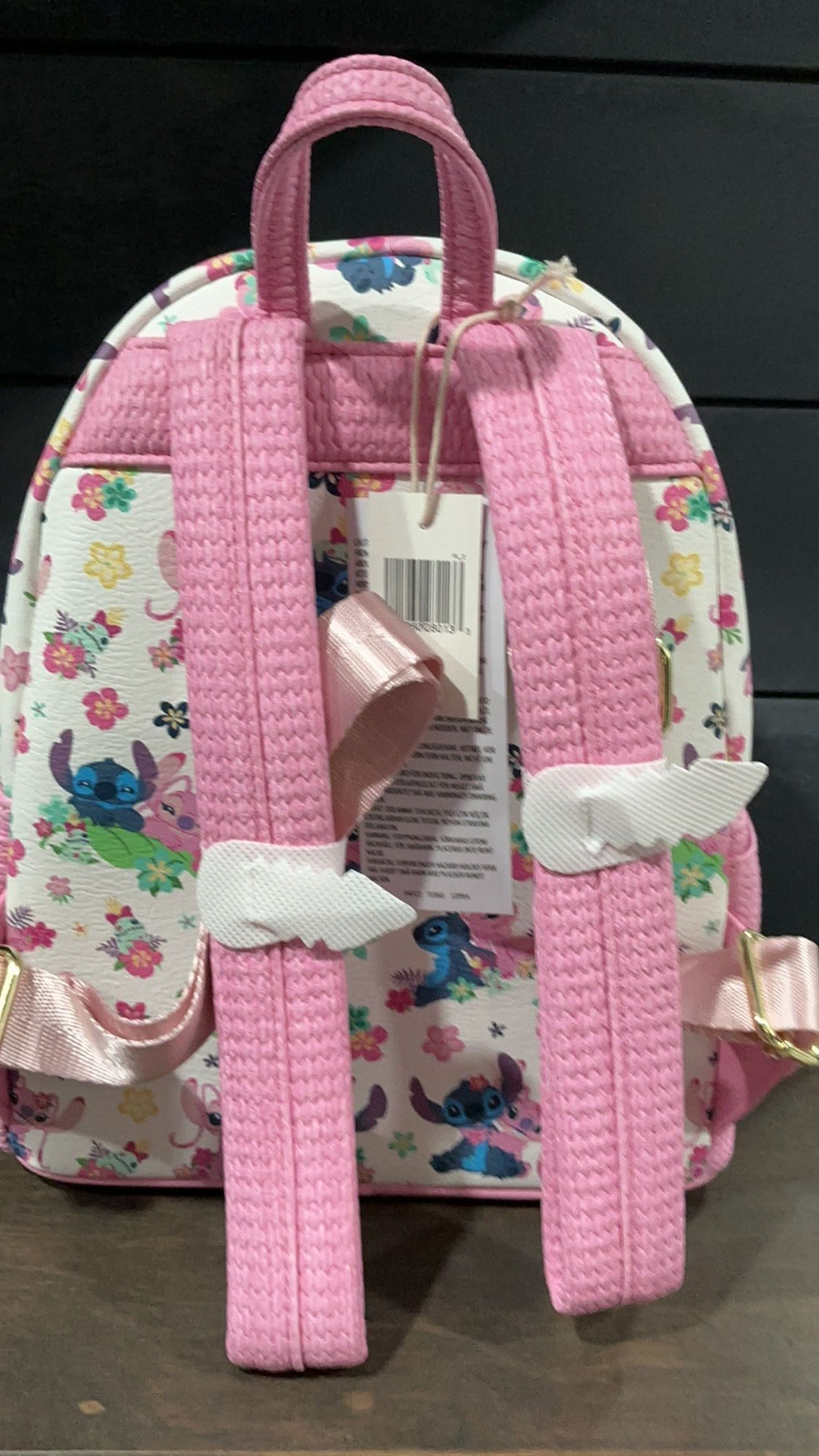 Stitch and angel backpack NWT