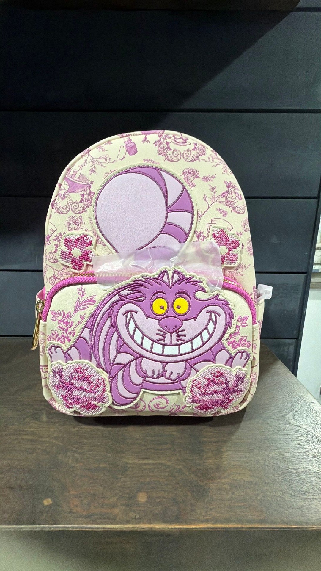 Cheshire Cat backpack NWT
