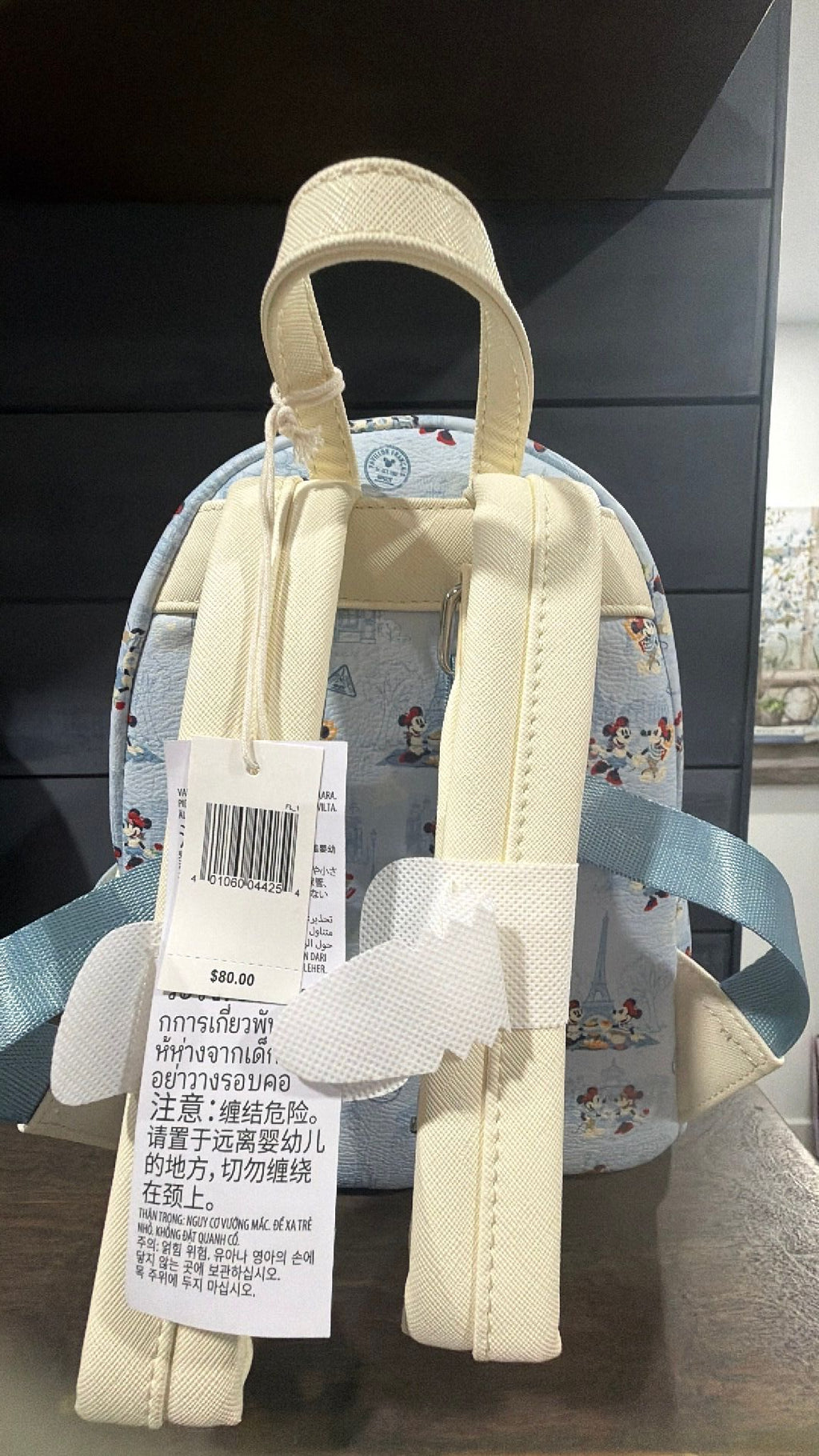 Mickey and Minnie backpack NWT