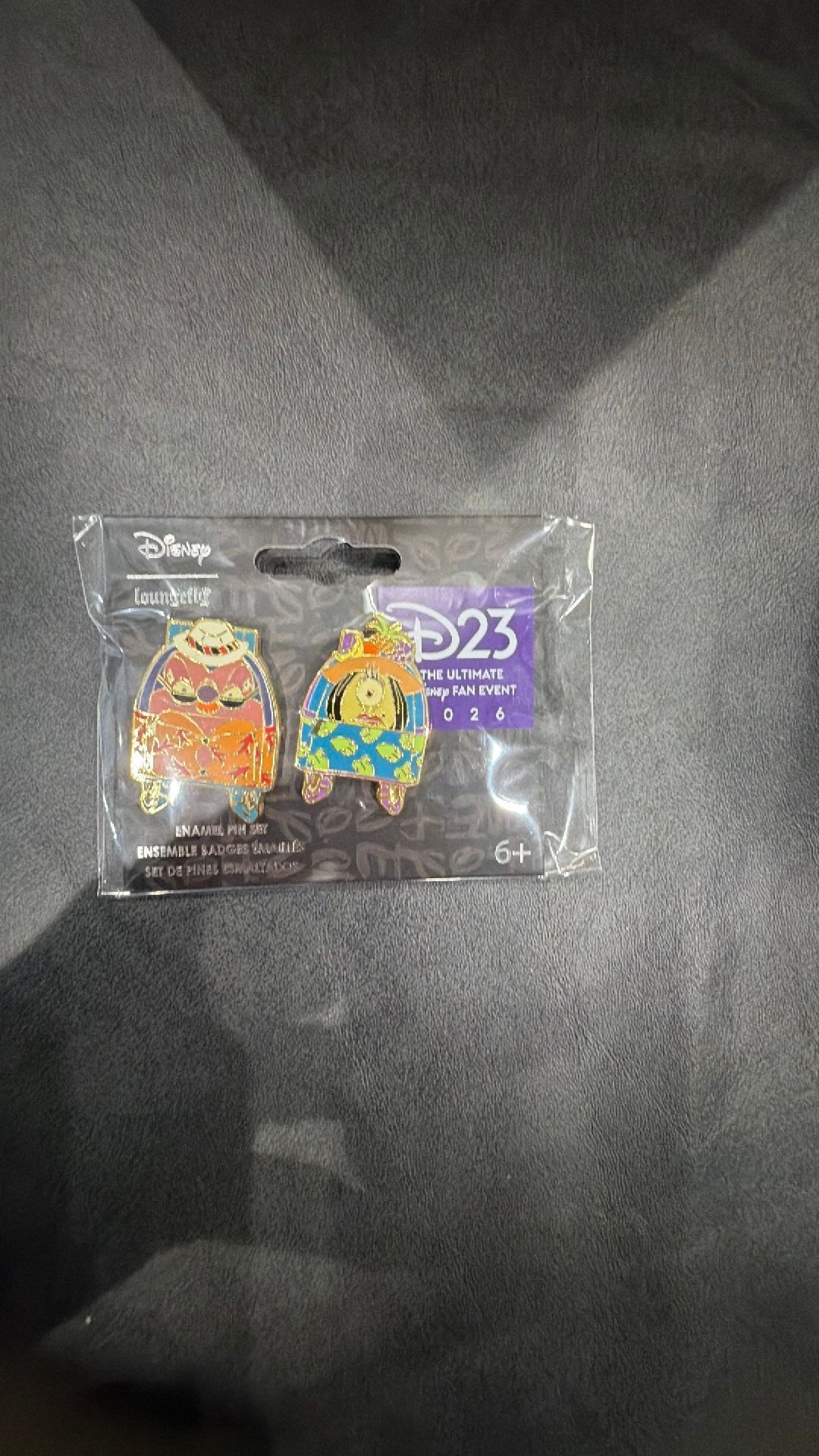 LF Disney D23 Lilo and Stitch, Pleakey and Jamba pins