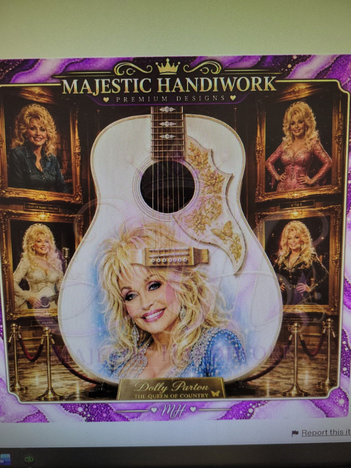 Dolly Parton mouse pad