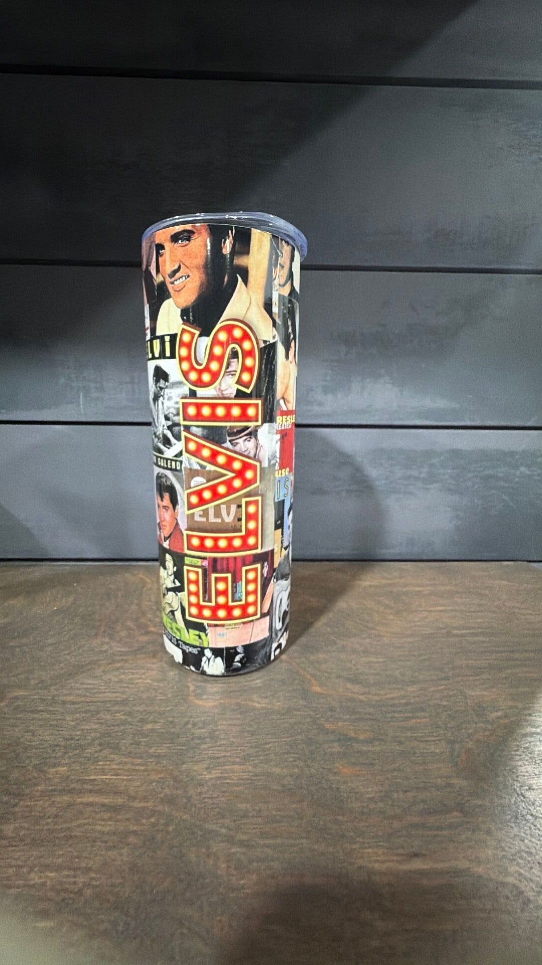 Elvis inspired tumbler