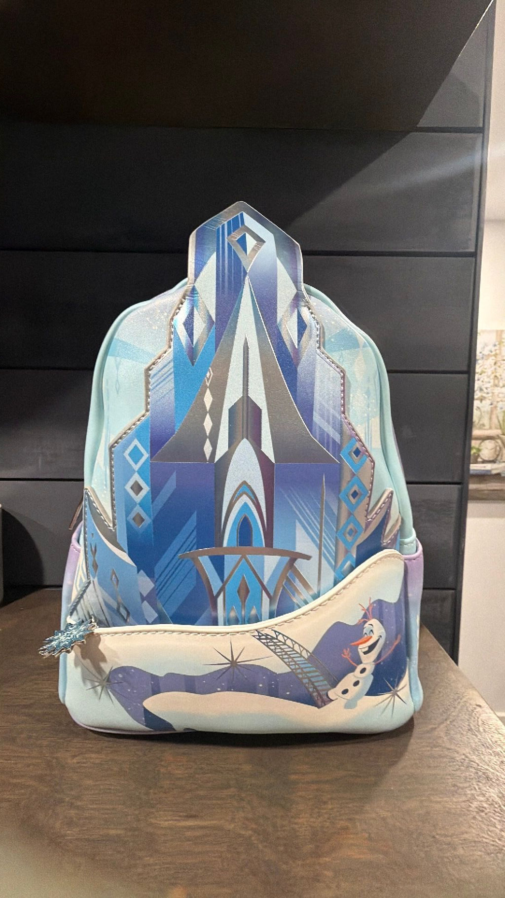 Loungefly Disney: Frozen Queen Elsa Castle Mini Backpack