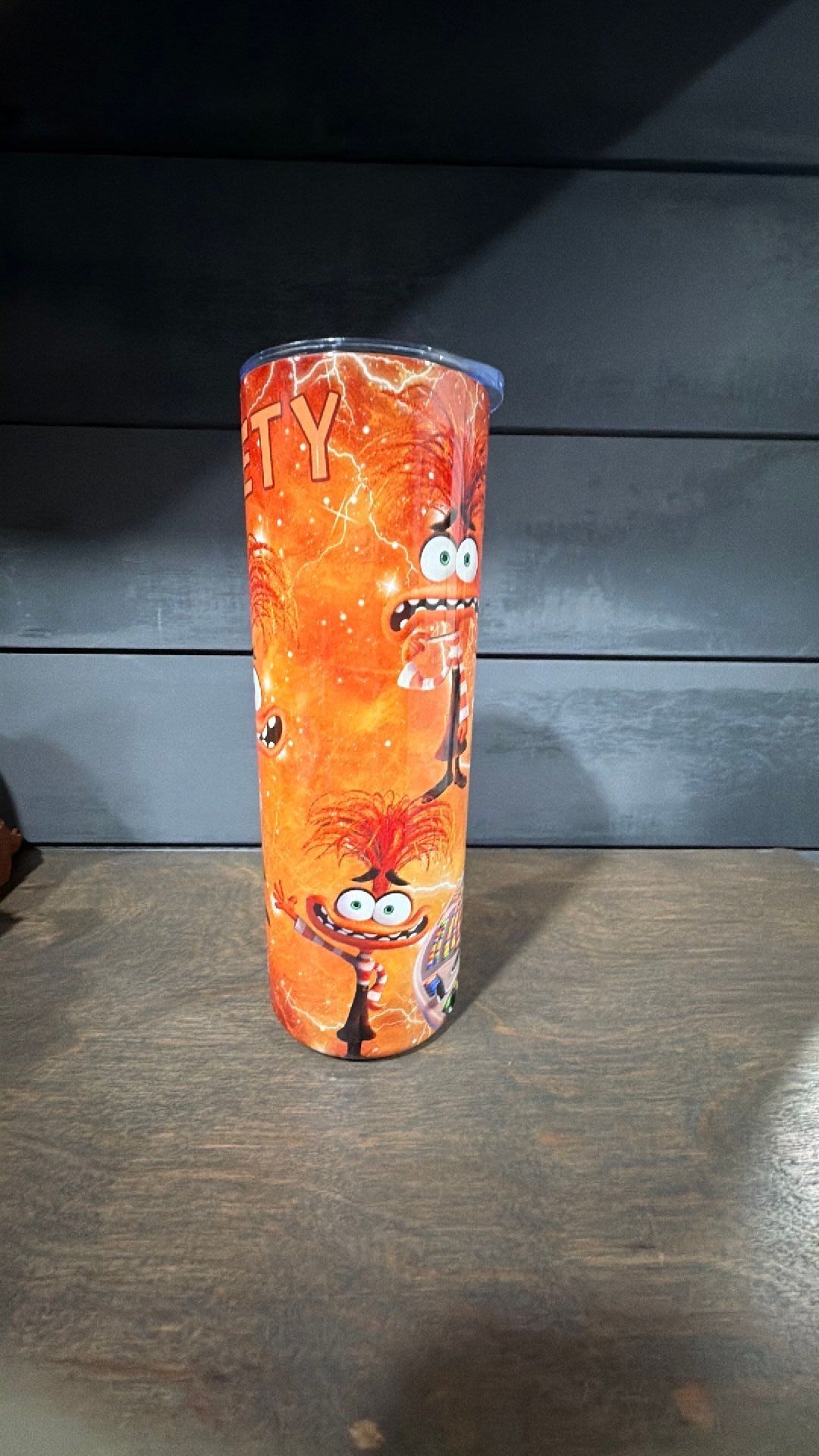 Anxiety inspired tumbler