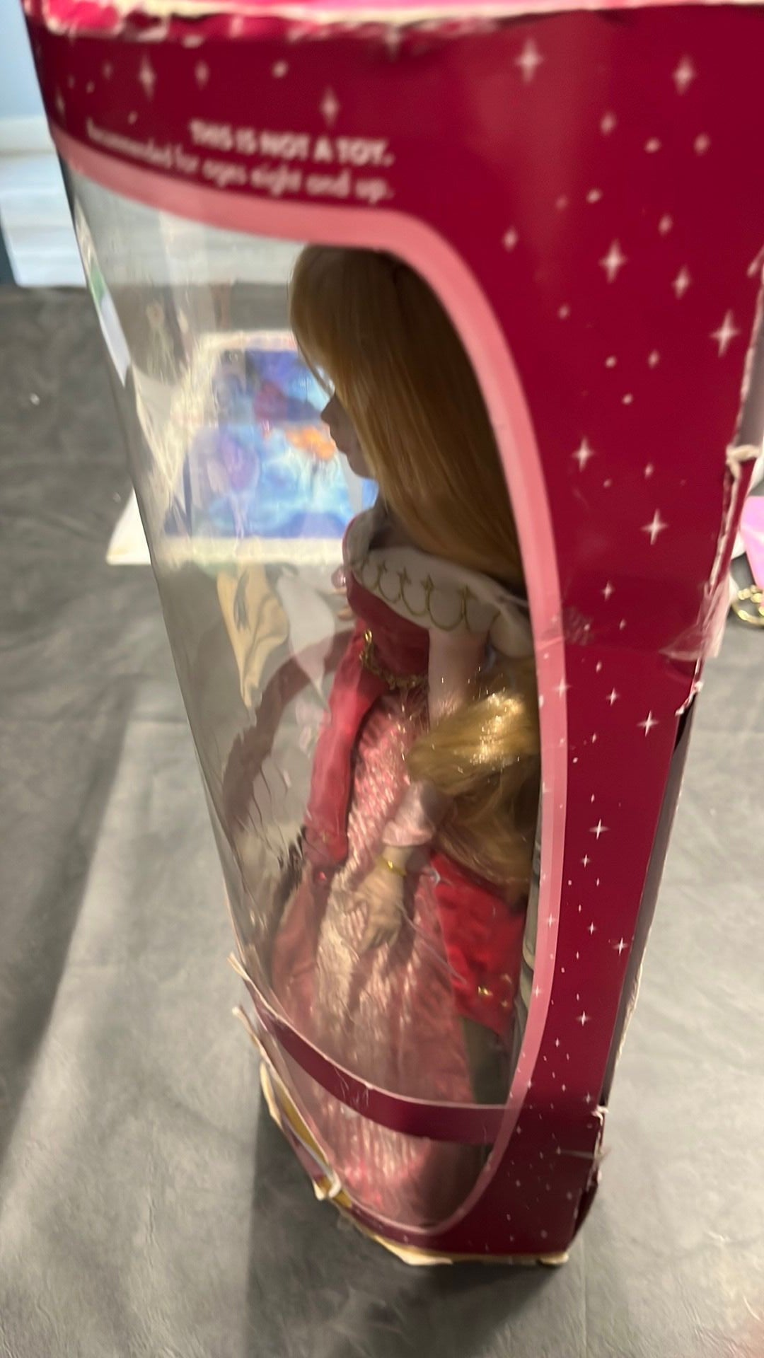 Sleeping beauty keepsake doll