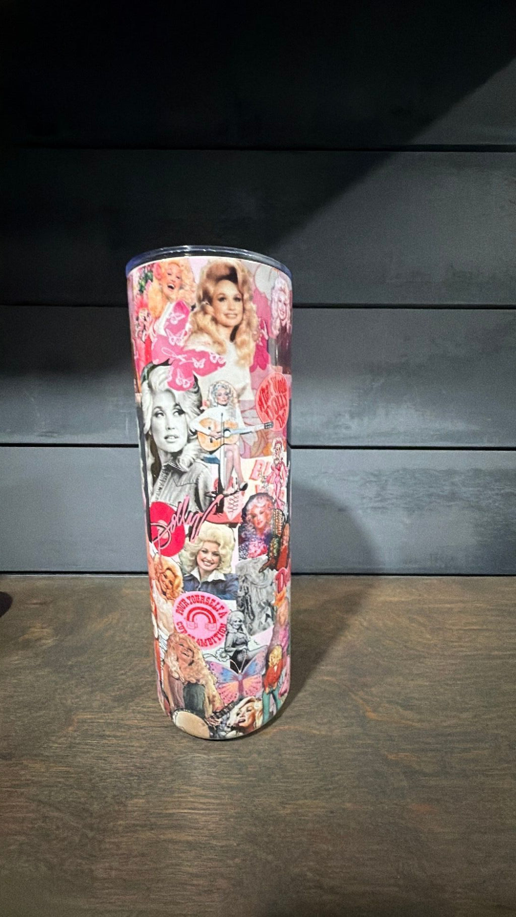 Dolly Parton inspired tumbler