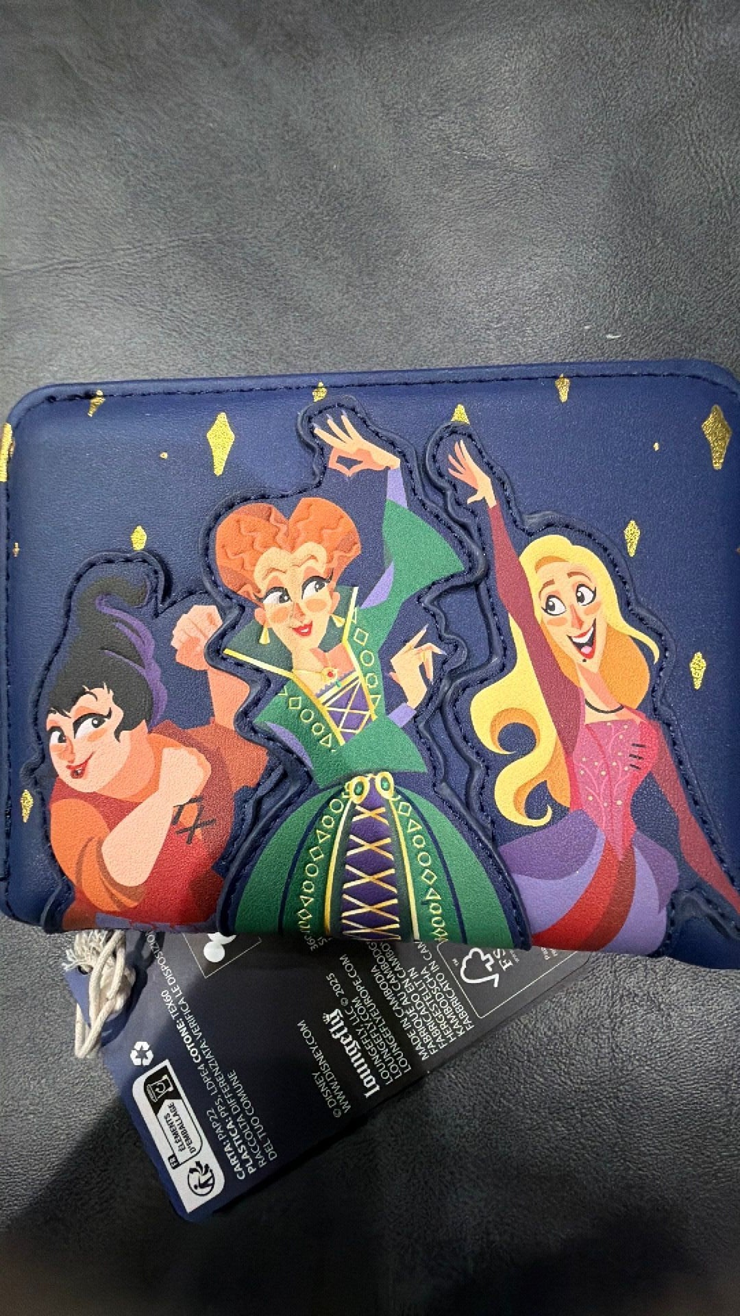 Loungefly Disney Hocus Pocus Sanderson Sisters Zip Around Wallet