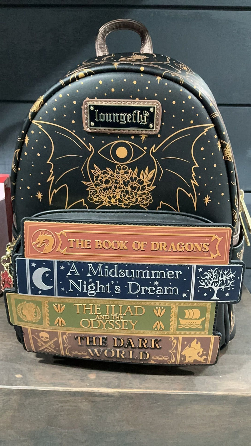 Loungefly Literature Fantasy Books Mini Backpack (Books-a-Million Exclusive)