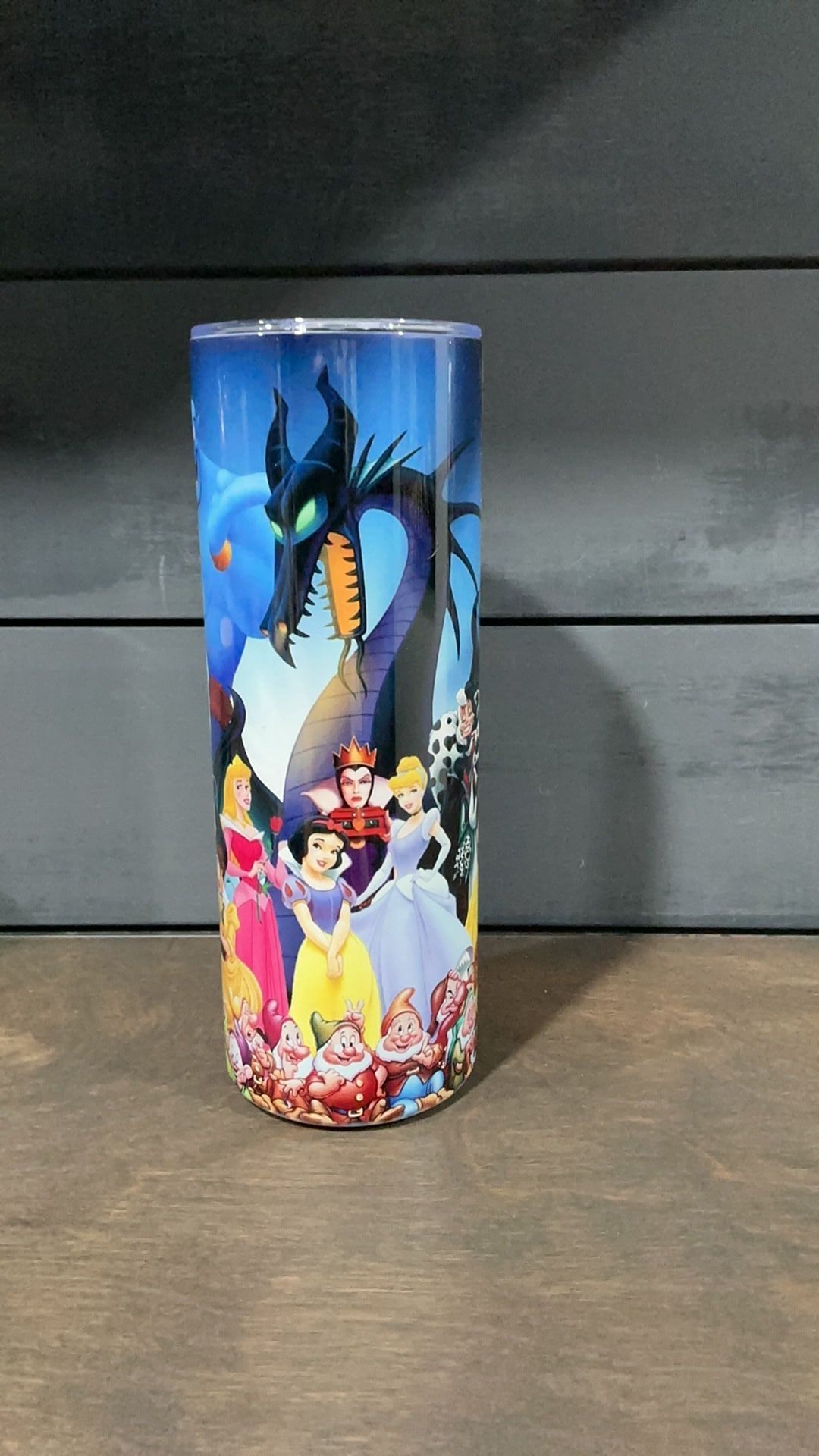 All Disney characters inspired tumbler