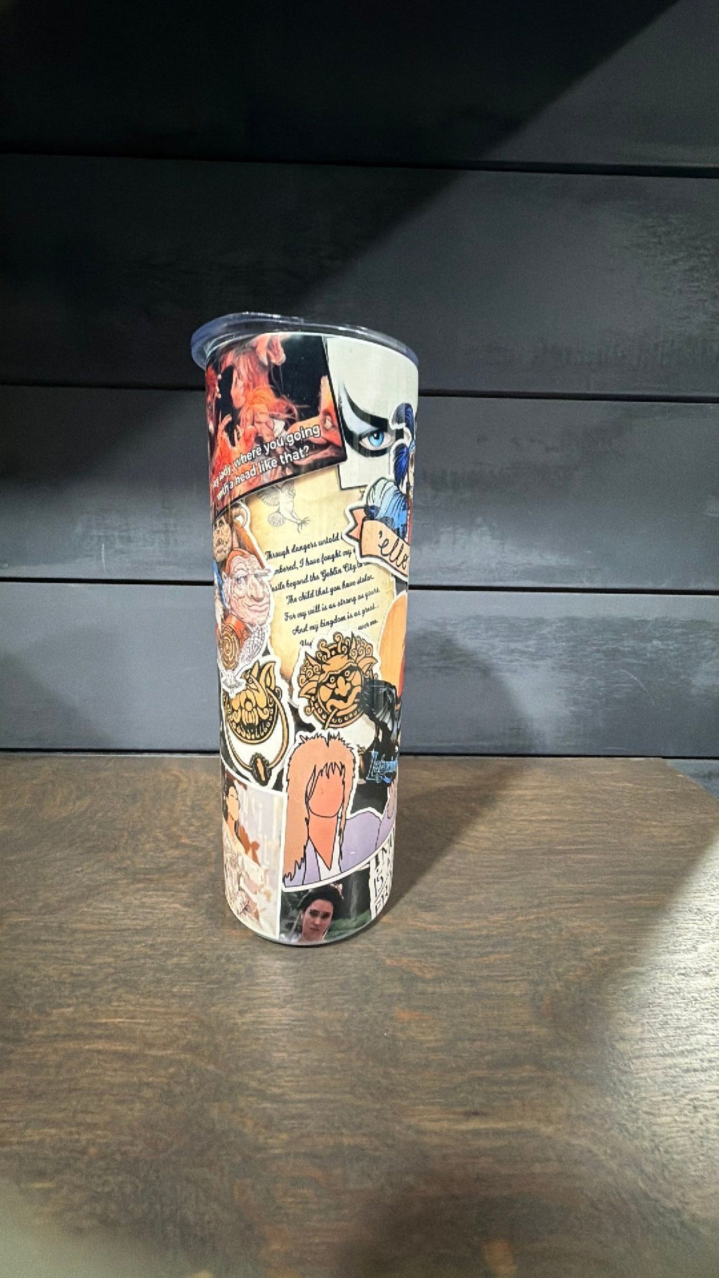Labyrinth inspired tumbler