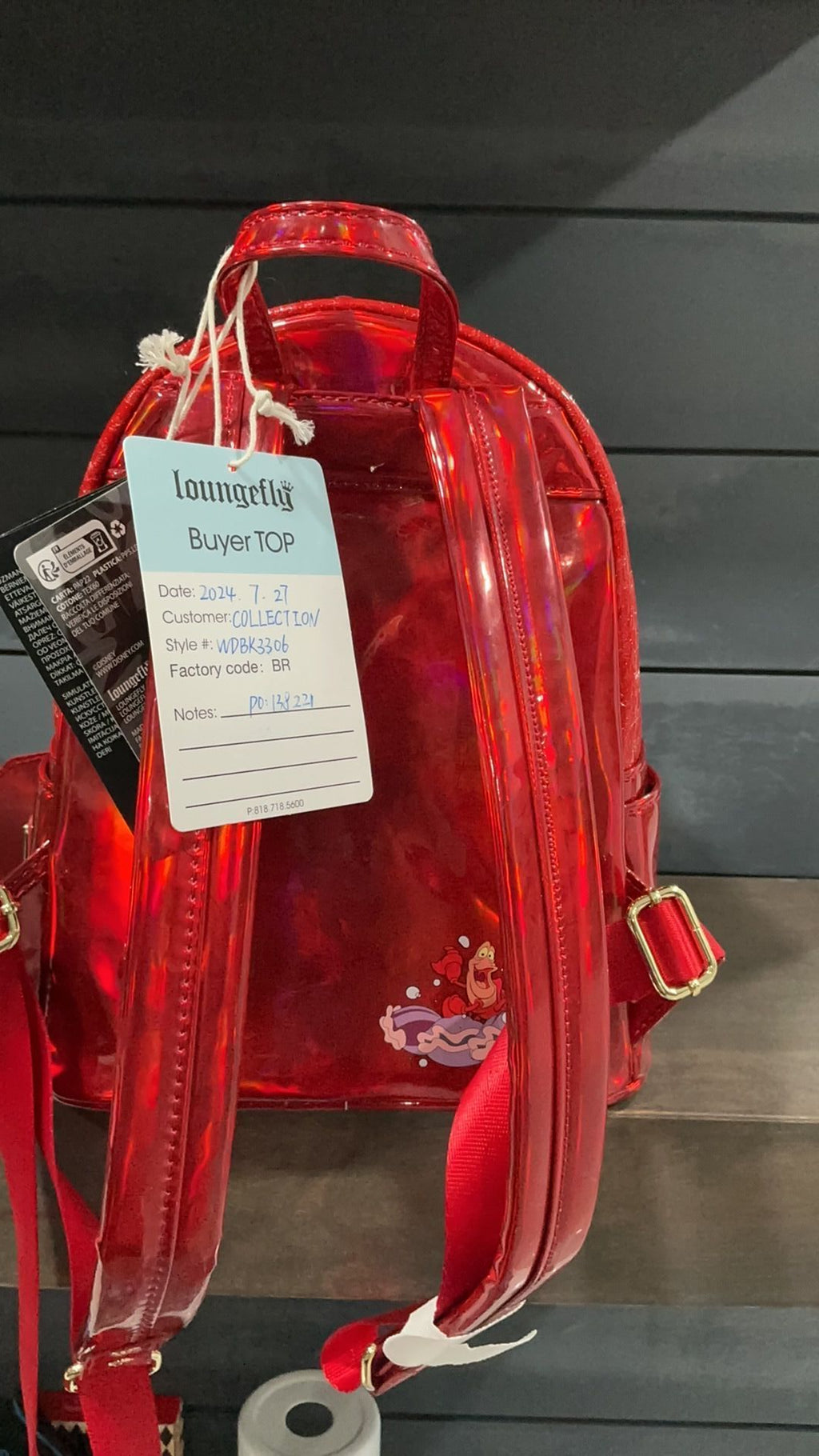 Sebastian bedazzled loungefly backpack