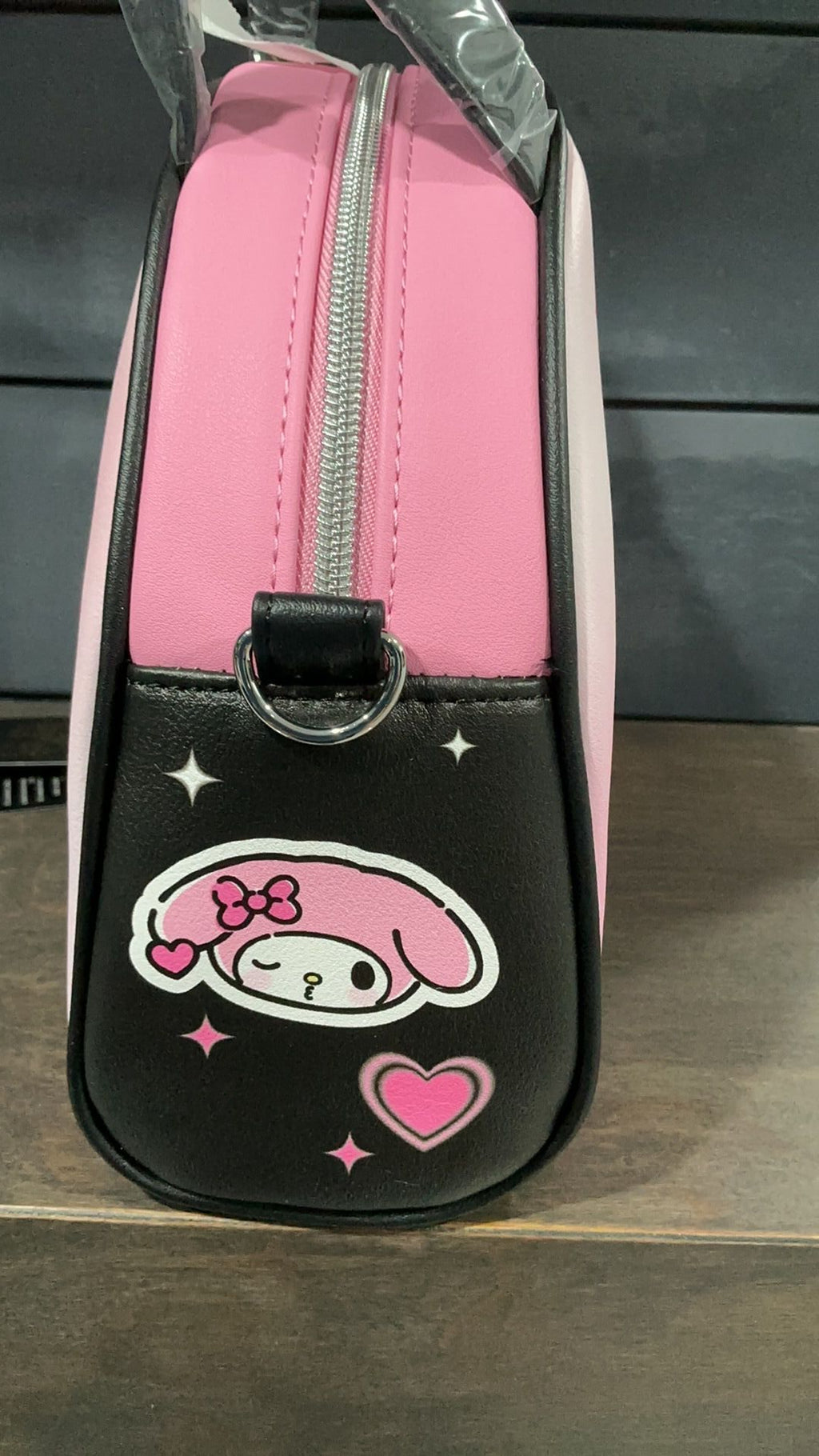 Kuromi and My Melody crossbody NWT