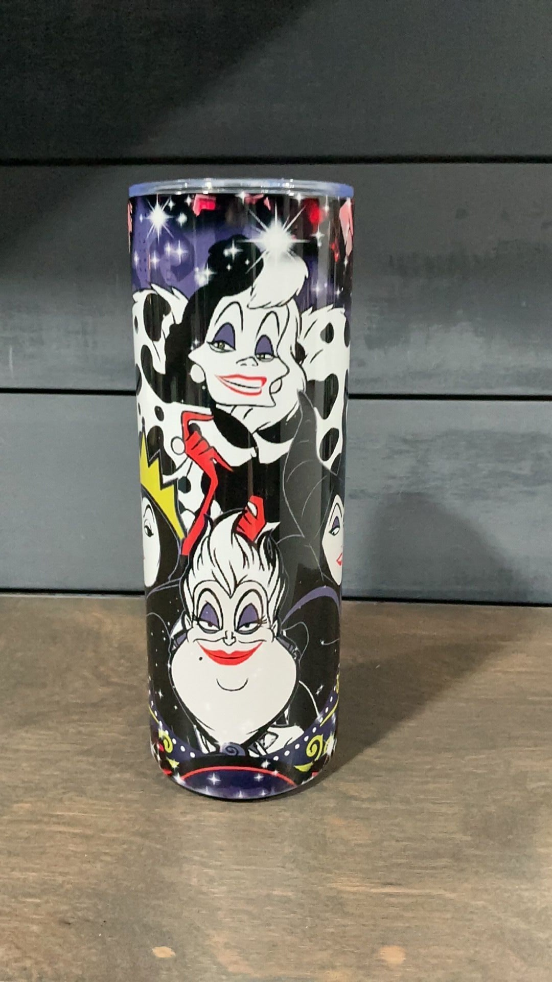 Villains inspired tumbler