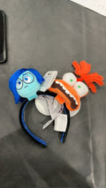Disney Parks Headband Plush - Inside Out Anxiety