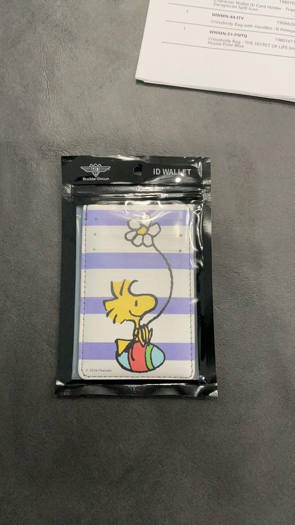 Woodstock card holder NWT