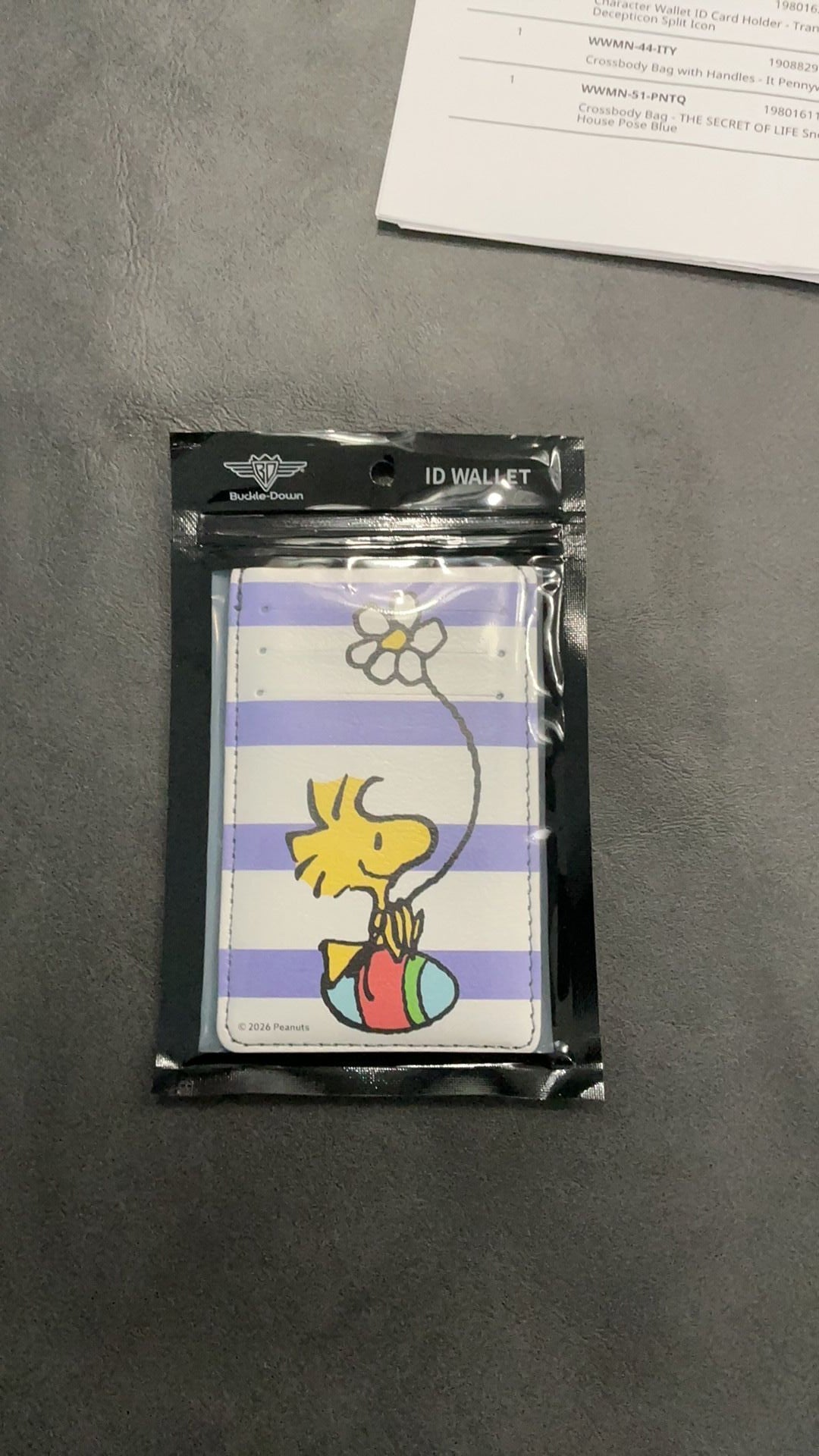 Woodstock card holder NWT