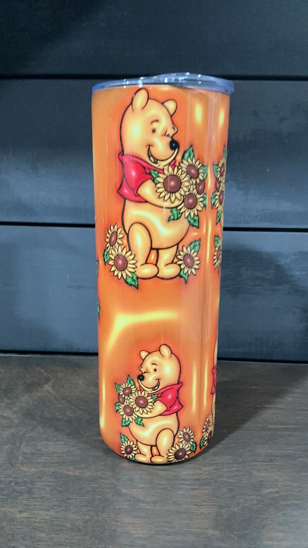 Winnie the Pooh inspired tumbler