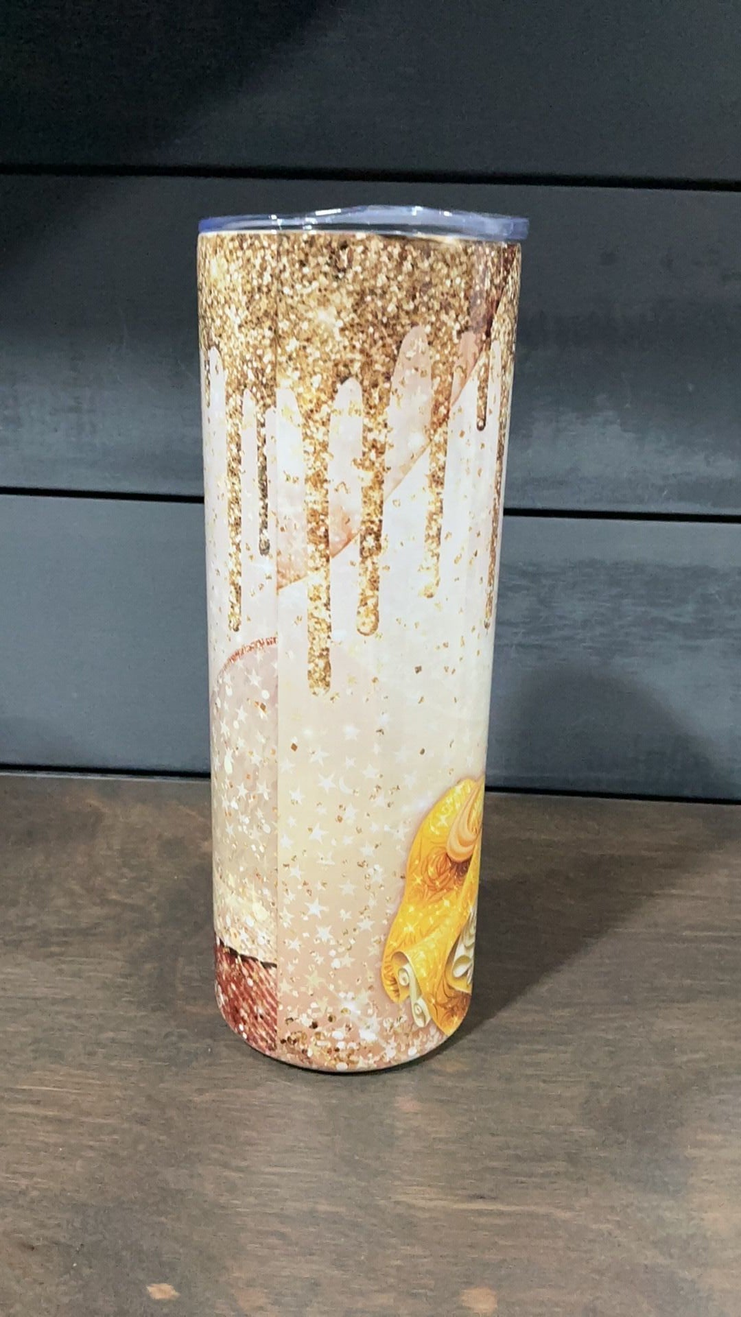 Belle inspired tumbler