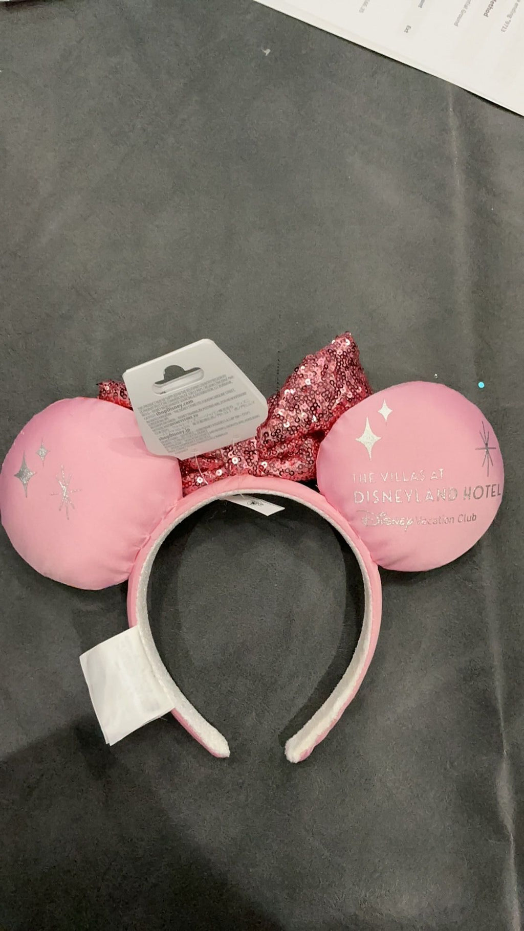 Disney vacation club ears NWT