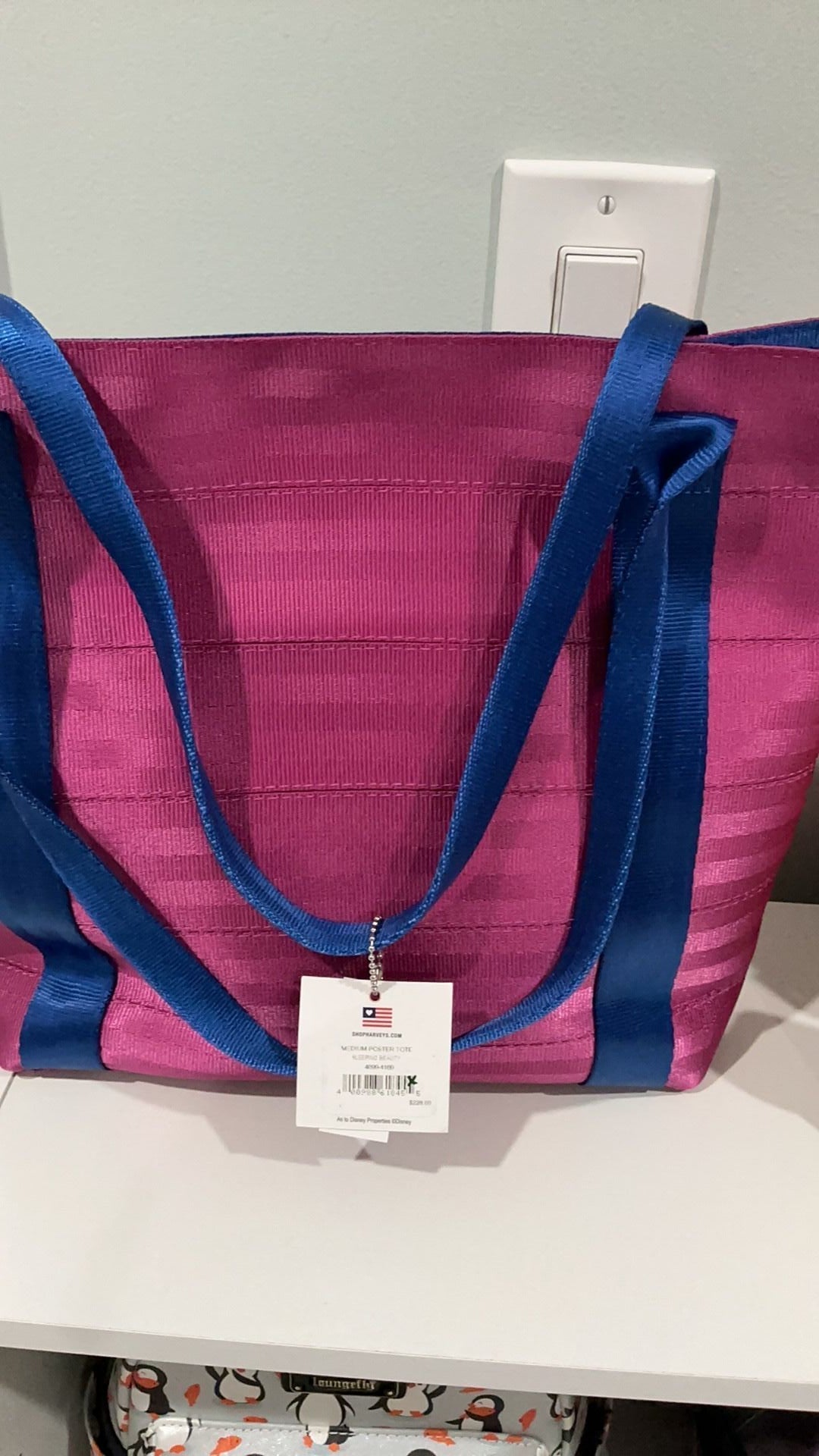 Sleeping beauty tote NWT