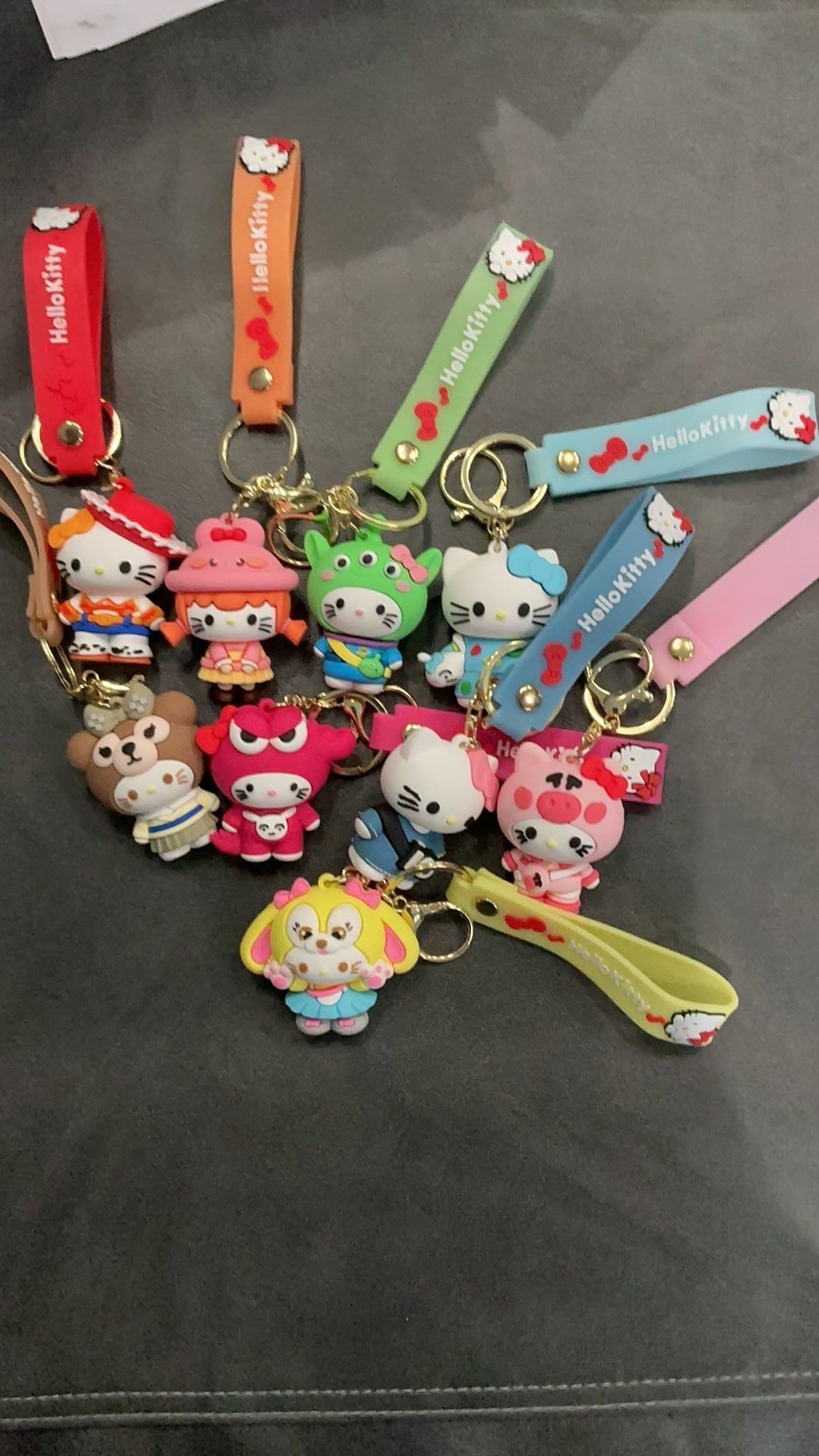Hello kitty keychains NWT