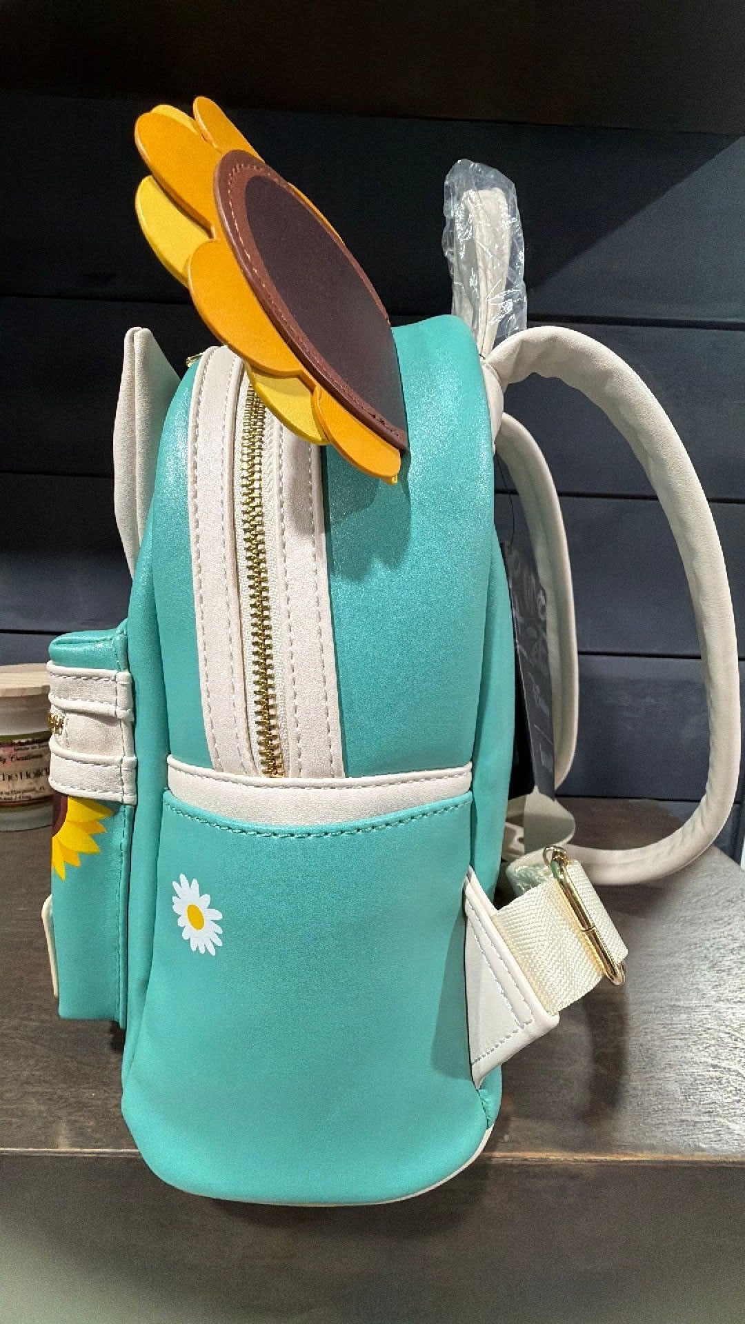 Sunflower Minnie backpack NWT