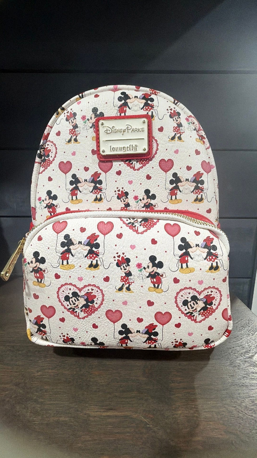 Mickey and Minnie backpack NWt