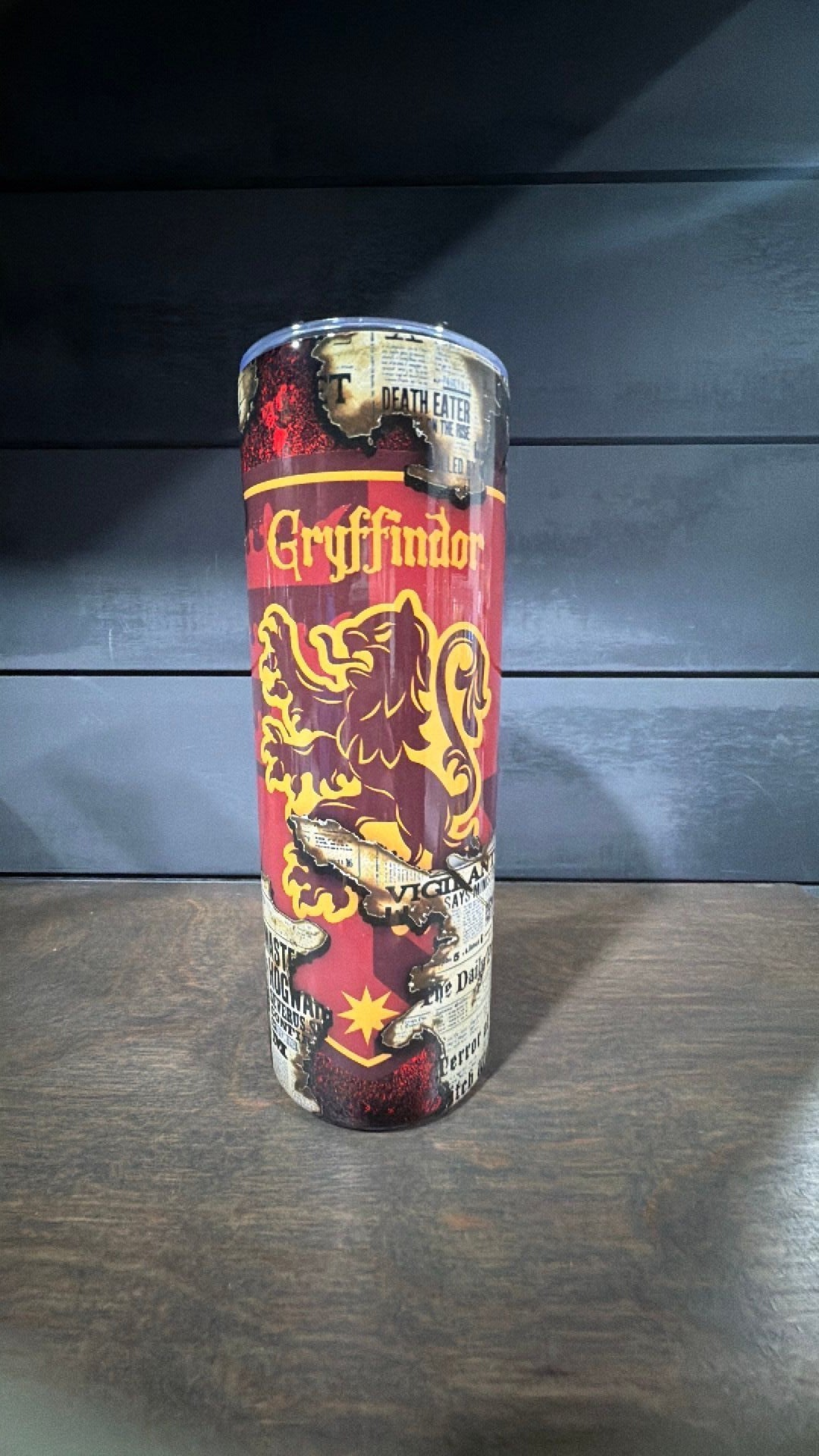 Gryffindor inspired tumbler