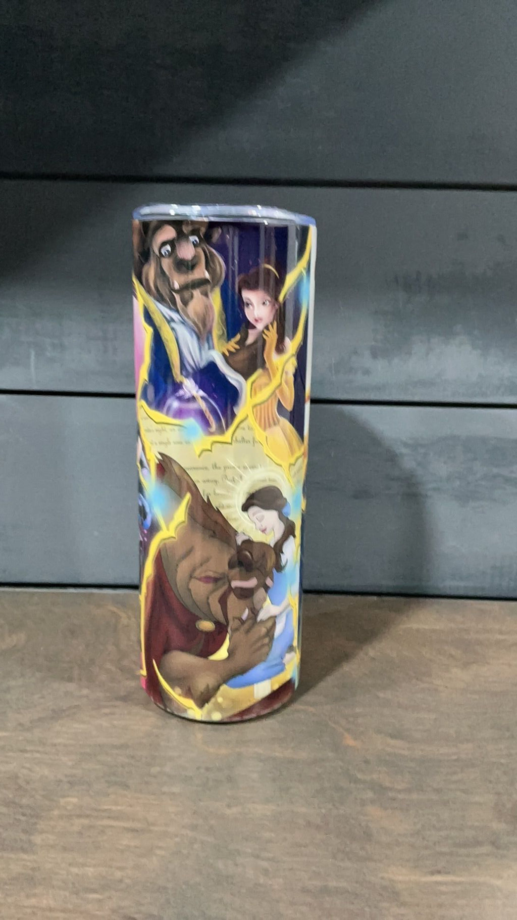 Belle inspired tumbler
