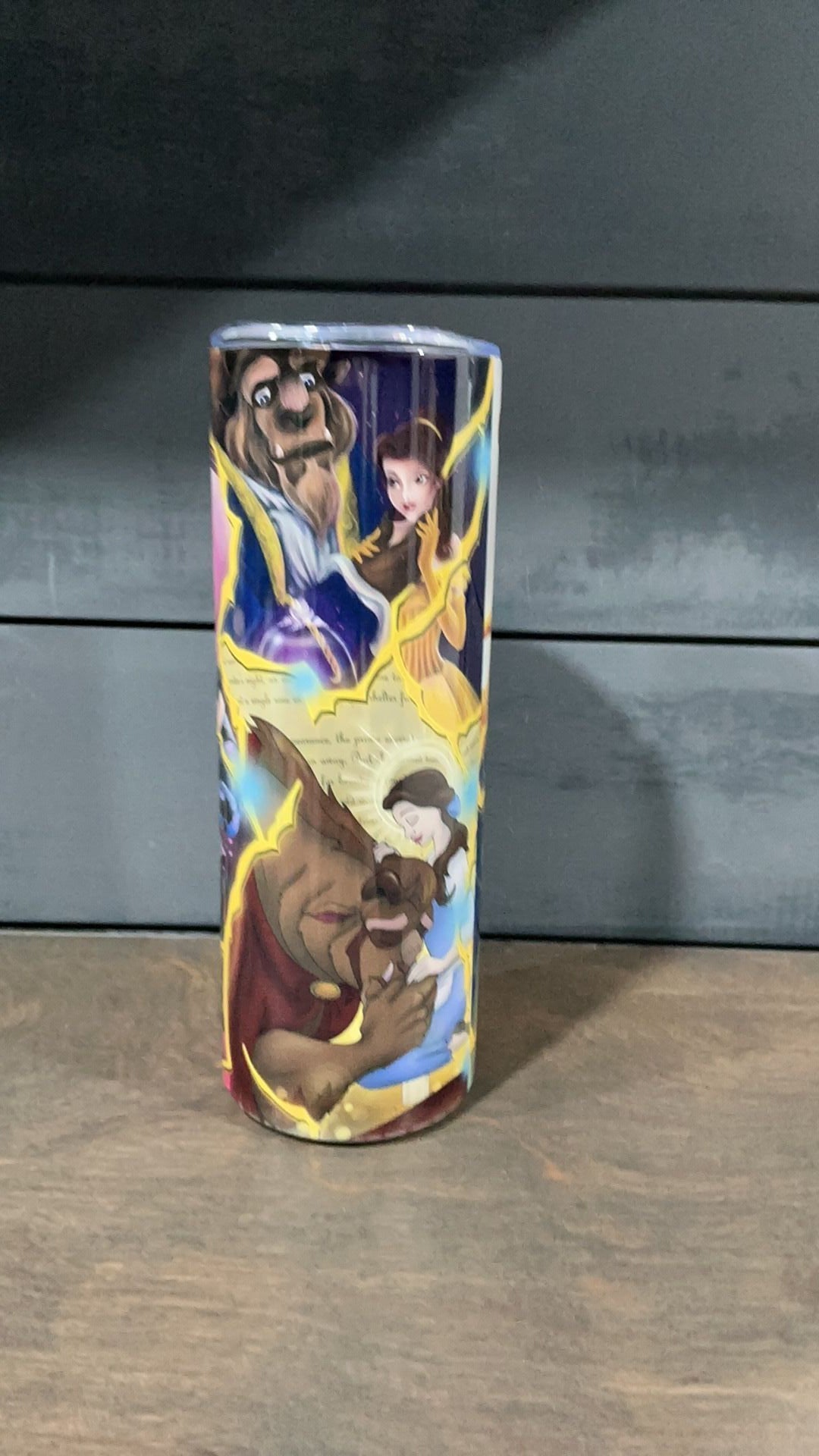 Belle inspired tumbler