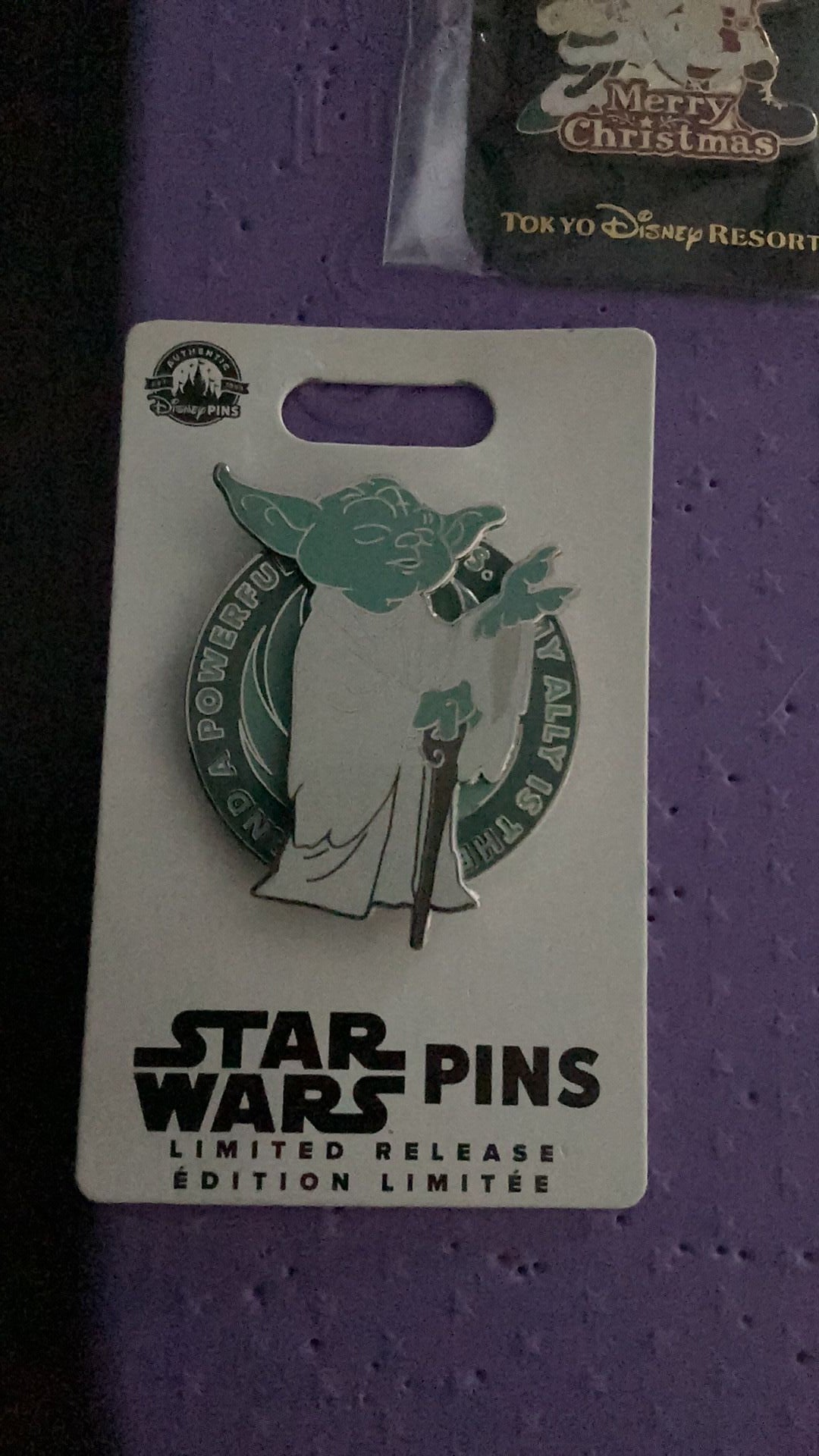 Yoda pin