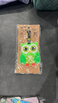 Owl luggage tag NWT