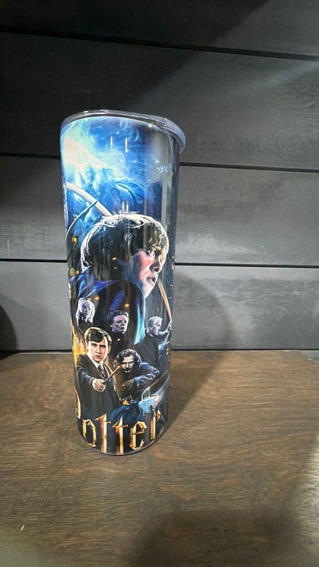 Harry Potter inspired tumbler